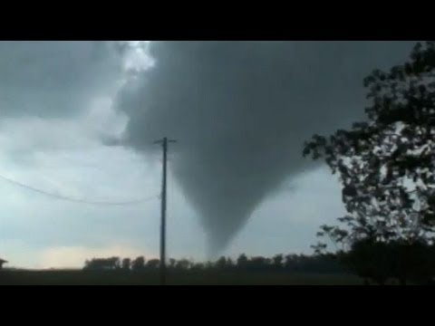 EF2 Tornado Lands At Airport - YouTube