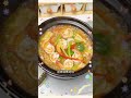 虾仁豆腐煲 prawn tofu pot shorts cooking food