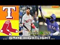 Boston Red Sox Vs. Texas Rangers (08/13/24) Game Highlights | MLB Season 2024