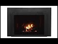 tofino gas insert – modern surround black – split logset – ledgestone panel