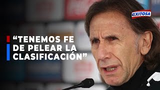 🔴🔵Selección Peruana | Ricardo Gareca: “Tenemos fe de pelear nuevamente la clasificación al Mundial”