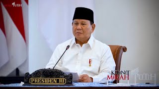 Pengantar Presiden Prabowo pada Sidang Perdana Dewan Pertahanan Nasional, 7 Februari 2025