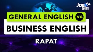 Belajar Bedakan Bahasa Inggris UMUM VS Bahasa Inggris Bisnis | Tema Rapat