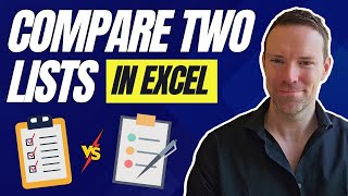 Compare two lists with XLOOKUP [Matches & Differences]