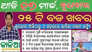 ମୁଖ୍ୟମନ୍ତ୍ରୀଙ୍କ ବଡ ବାର୍ତା -  State Bank new update ! Odisa Sarkar new update ! Heavy rain Odisha