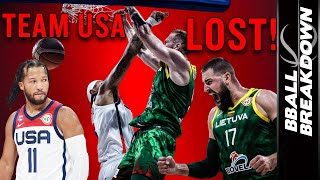 This ONE PLAY Exposed Team USA vs Lithuania | 2023 FIBA World Cup