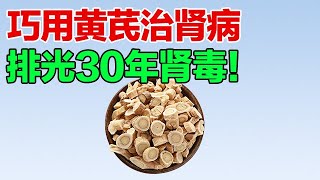 大国医教你巧用黄芪治肾病，再也不怕晚年洗肾度日！肾毒都排光了【养生有道】