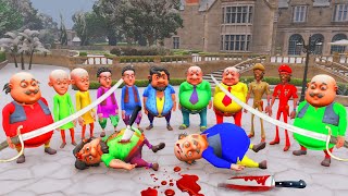 Motu Patlu Playing Hide And Seek With Green Zone The Don And Blue Motu In Gta 5