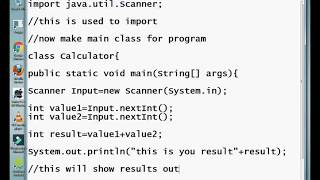 How to get Input In Java | Notepad code Execution | Simple Calculator in java Using notepad Coding