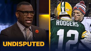 Aaron Rodgers is the more talented QB, Tom Brady is more accomplished — Shannon | NFL | UNDISPUTED