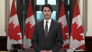 Prime Minister Trudeau delivers a message on Passover