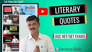 Literary Quotes | Literary Quotations - English Literature | Literature Guide