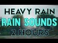 'Rain Sounds' 2hrs of Heavy Rain from Inside a Car 'Sleep Video'