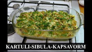 KARTULI  - SIBULA  - KAPSAVORM