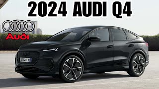 All New 2024 Audi Q4 Sportback E-Tron First Look - Review | Facelift Interior & Exterior