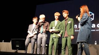 151017 SEVENTEEN Daejeon Fansign Event Performance Unit