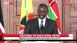 President Ruto: "Kenya could possibly face its first cyclone-Cyclone Hidaya"