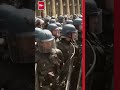 France Pension Protest: Police-Agitators Clash Outside Constitutional Council Ahead Of Key Ruling