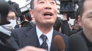 籠池理事長が持論展開 大阪府が小学校を現地調査