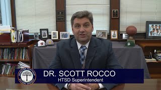 HTSD Superintendent Dr. Scott Rocco's WELCOME BACK MESSAGE 2021