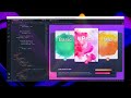ASMR Programming -  Professional Card Design - no talking