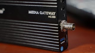 Cómo usar señales NDI en el Atem Mini? Media Gateway 300 de Kiloview