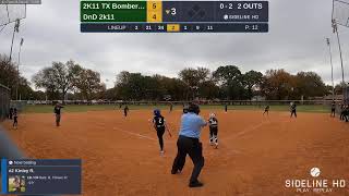 10U 2K11 Texas Bombers - Ponciano vs DnD2k11 (2021.11.21)