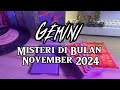 Misteri Gemini ♊ di Bulan November 2024⁉️🎃ada Apa saja & seperti apa🤔