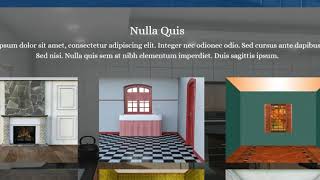 Responsive tiles website template in bootstrap