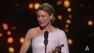 Renée Zellweger wins Best Actress | 92nd Oscars (2020)
