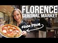 FLORENCE FOOD TOUR! 🇮🇹 (Italy's Florence Central & San Lorenzo Markets)