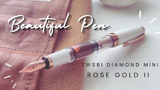 Unboxing the Stunning TWSBI Mini Rose Gold II Fountain Pen 🖋️  A Must-Have for Pen Enthusiasts!