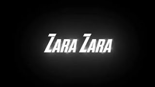 Zara zara behekta hai lyrics status|black screen lyrics status hindi fullscreen|#status #new #hindi