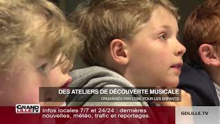 Des ateliers de découverte musicale à l'ONL