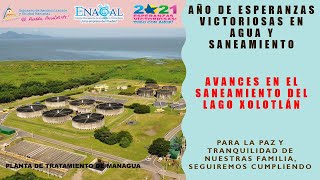 Saneamiento del Lago Xolotlán o Lago de Managua.