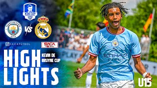 HIGHLIGHTS: Manchester City - Real Madrid U15 Kevin De Bruyne Cup 2023
