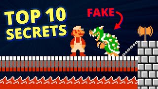 Top 10 Secrets in Super Mario NES Games!