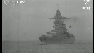 DEFENCE: French manouvres in Mediterranean (1939)