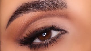 ميك اب كت كريس بني مطفي بالوان ترابية بباليت جاكلين هيل |  CUT CREASE MATTE BROWN EYESHADOW