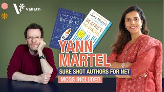 Yann Martel | Sure Shot Authors for NET SET | Heena Wadhwani | Vallath