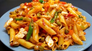 দেশি স্ট্যাইলে স্পাইসি পাস্তা রেসিপি | Spicy Pasta Recipe Bangla | Pasta Ranna Recipe Bangla