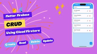 Flutter Firebase CRUD Using Cloud Firestore || Flutter Firebase CRUD (create read update delete)