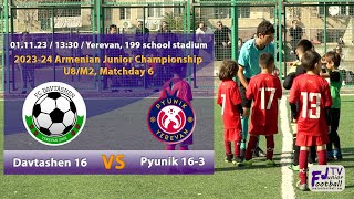 Davtashen 16 (1-4) Pyunik 16-3 (01.11.23) 2023-24 AJC U8/M2, Matchday 6