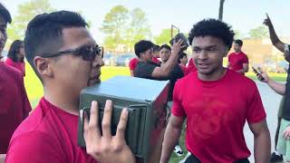 U.S. Marine Corps Poolee Initial Strength Test in Humble, TX April 12, 2025
