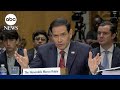 Rubio testifies before Congress for 1st time since start of Iran war