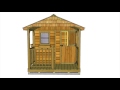 Cedar Shed with Porch | 8x12 Santa Rosa Garden | Outdoor Living Today