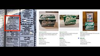 What Cards Were Selling For During the Junk Wax Era (1991) Versus What They are Worth Today