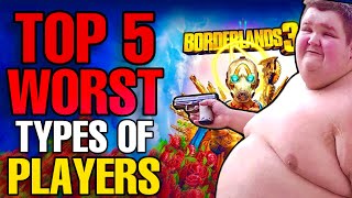 Top 5 Worst Types Of Borderlands Players.