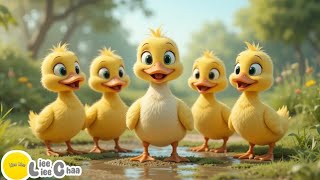 Five little ducks went out one day | Nursery Rhymes Kindergarten Songs | #rhymes #toddlers