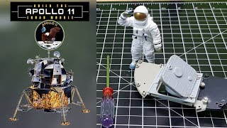 Build the Apollo 11 Lunar Module - Part 1 - The Ascent Stage Front Panel and Astronaut